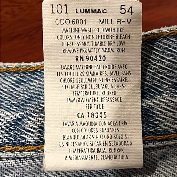 “GITANO” VTG 90’s high waisted stone wash denim blue shorts - Picture 10 of 12